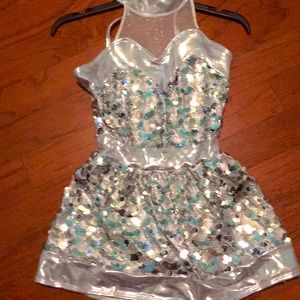 Silver Dance costume/ Halloween costume